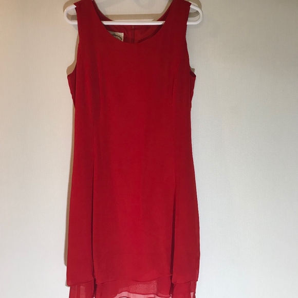 Mevisto red dress.  size 10 - Picture 2 of 7